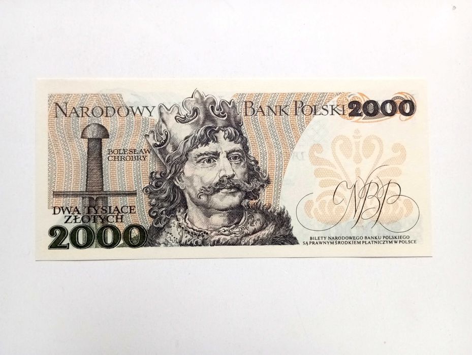 2000 zł 1982  -  BW  -  st.  UNC