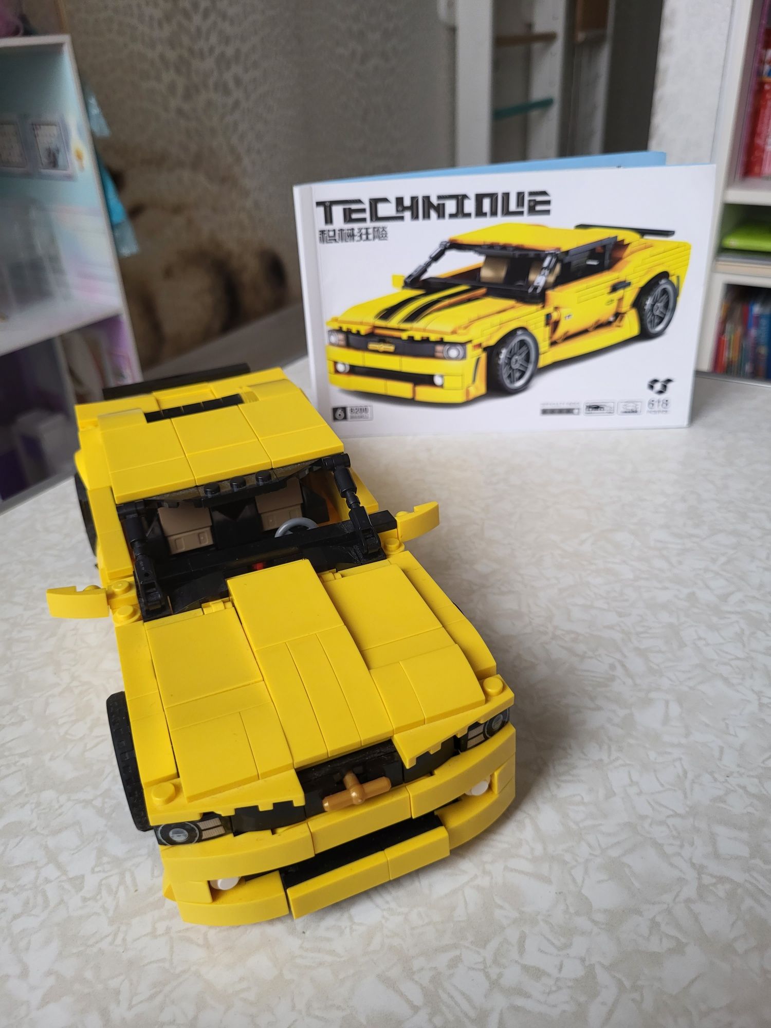 Lego Technic Chevrolet Camaro аналог Шевроле Камаро