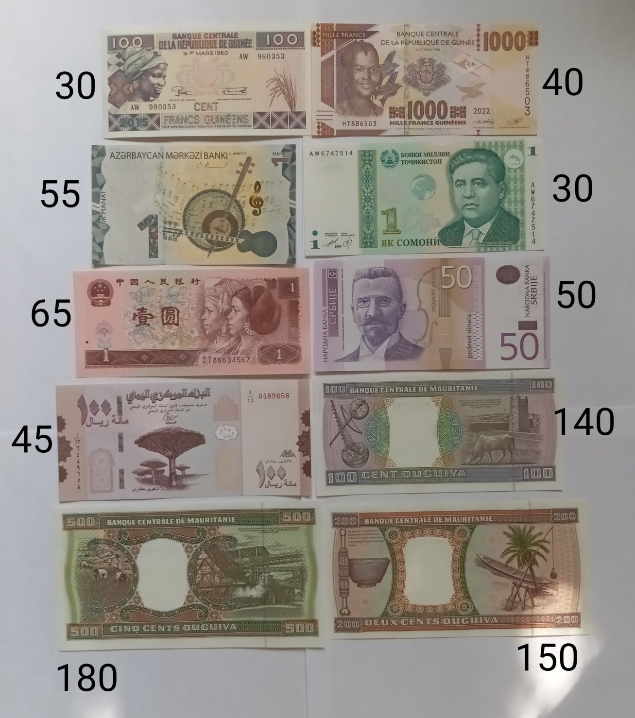 Банкноти різні # 1