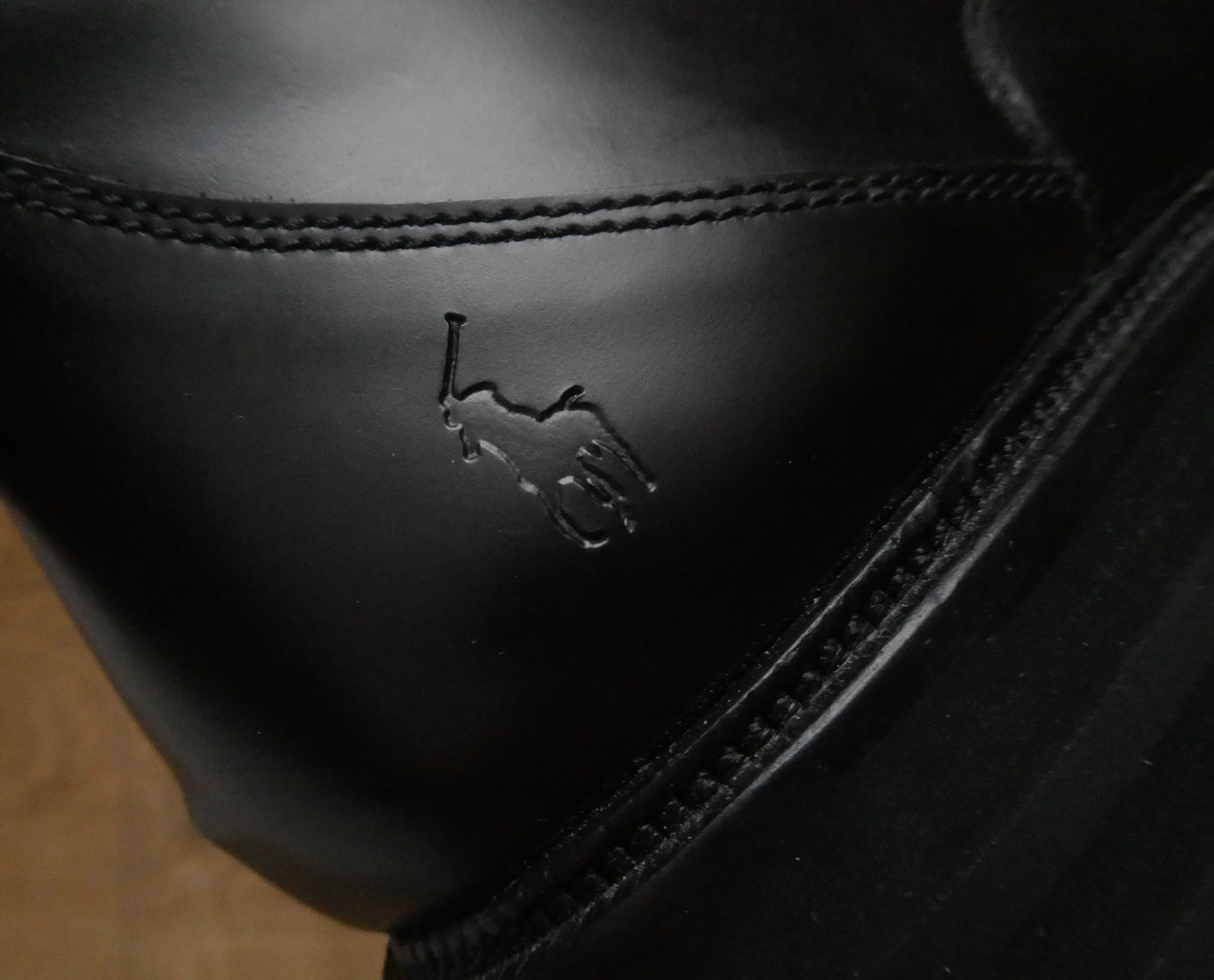 Buty damskie Polo RALPH LAUREN trapery TRZEWIKI 39/25 cm