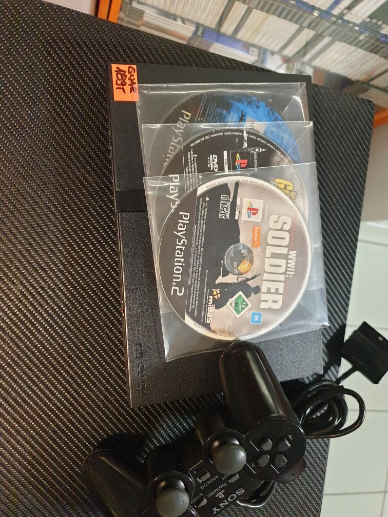 PS2 PlayStation2 zestaw od Świat Gier tv Częstochowa Al NMP 28
