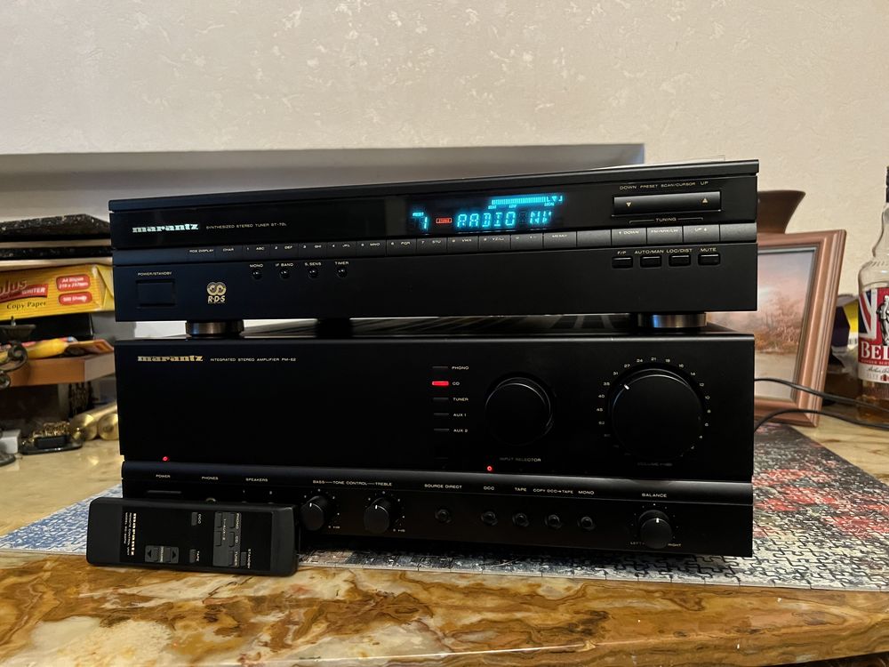 Р-в.Якісний підсилювач Marantz PM-62 / 100вт на канал /тюнер / пульт