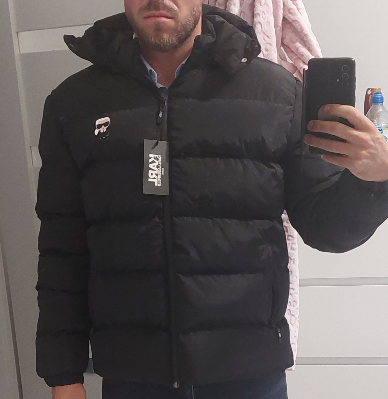Kurtka zimowa karl lagerfeld L