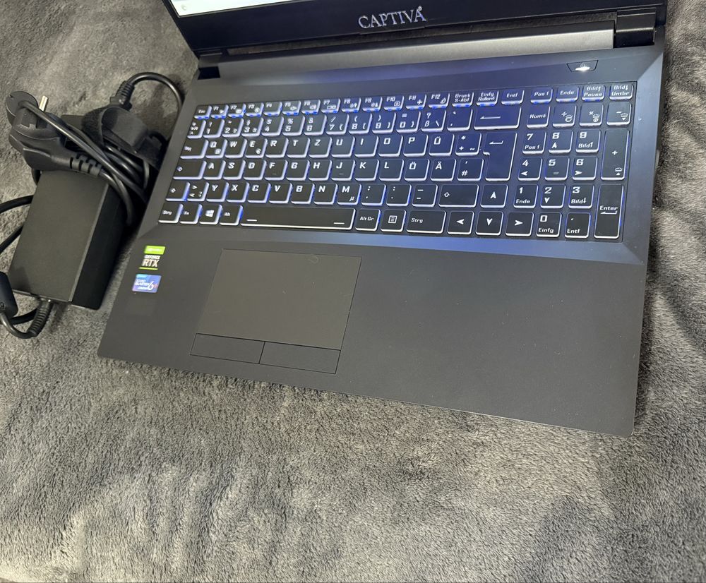 Ноутбук Captiva Gaming  Ryzen 5 5600X/SSD 512/ RAM 16 GB/ RTX 3060