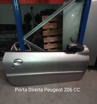 Porta frente direita Peugeot 206 CC cabrio