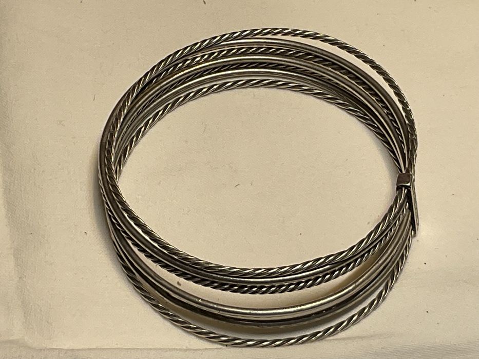 Pulsieras em prata Sete Escravas, antigas