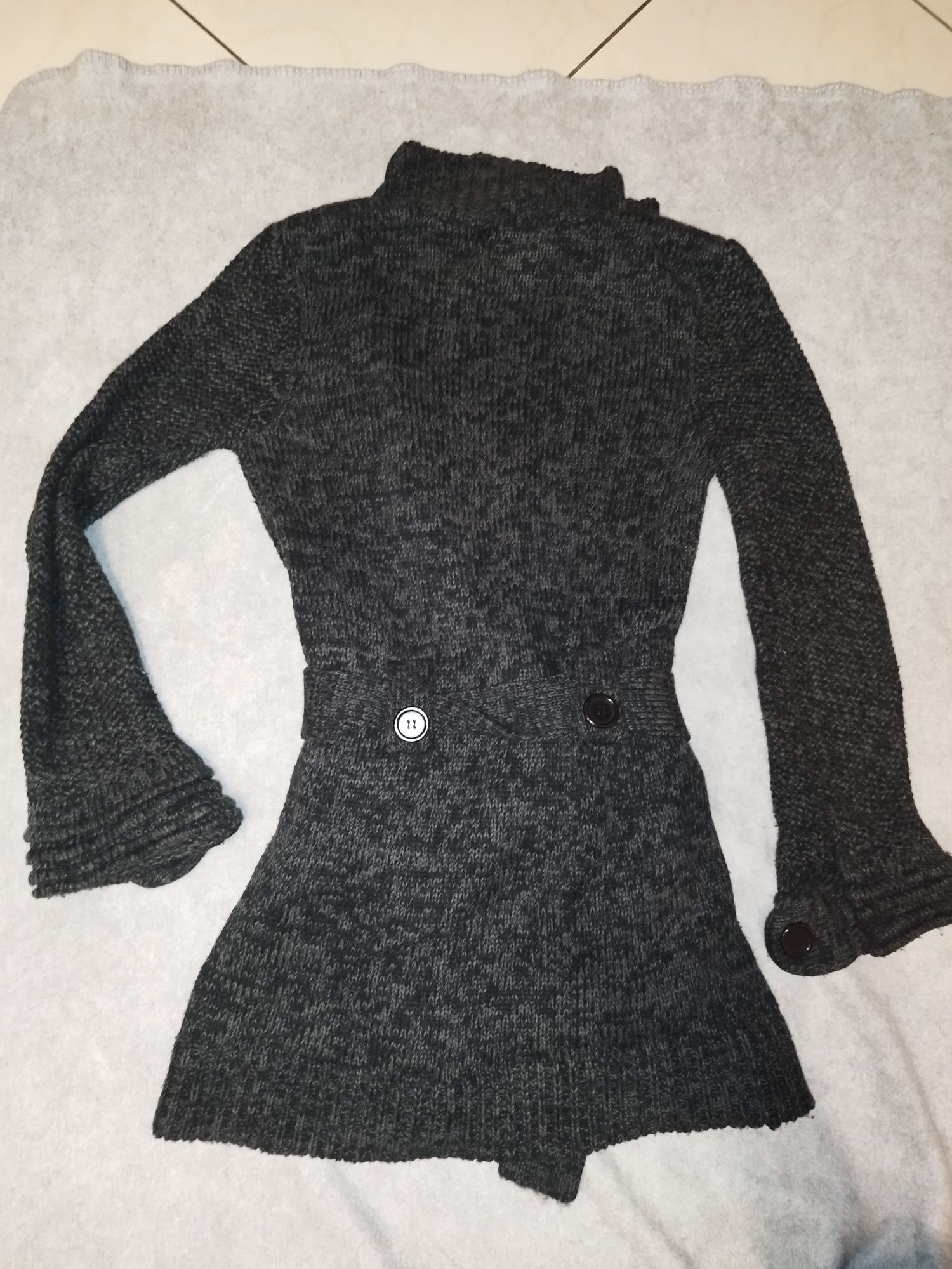 Długi sweter rozpinany, Orsay, r. S