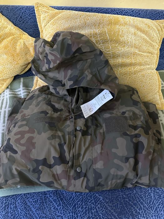 Kurtka gore-tex + polar xl/s wojskowa mon