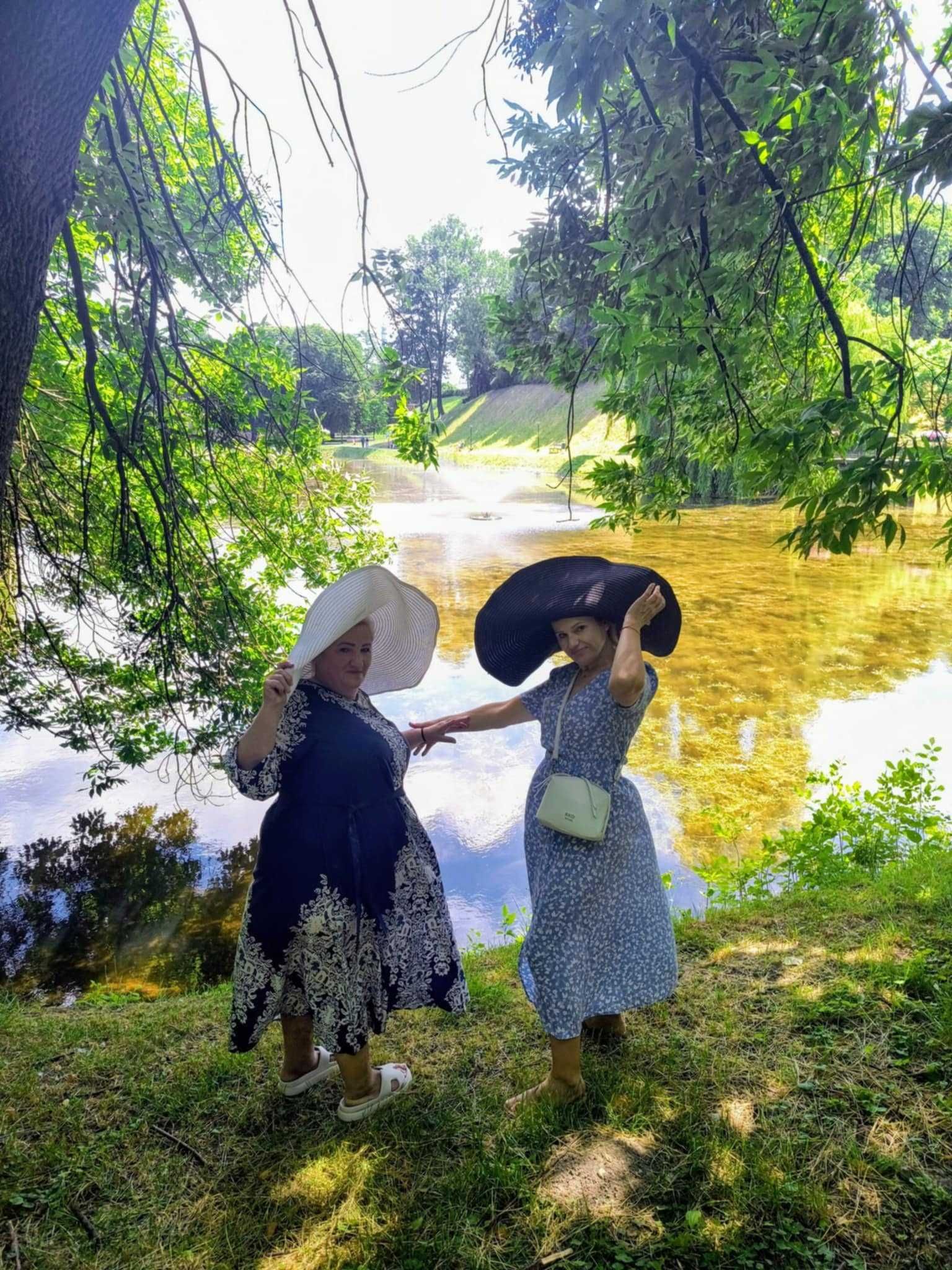 Kapelusz plażowy duży 70cm. Kapelusz do sesji duży 70cm.