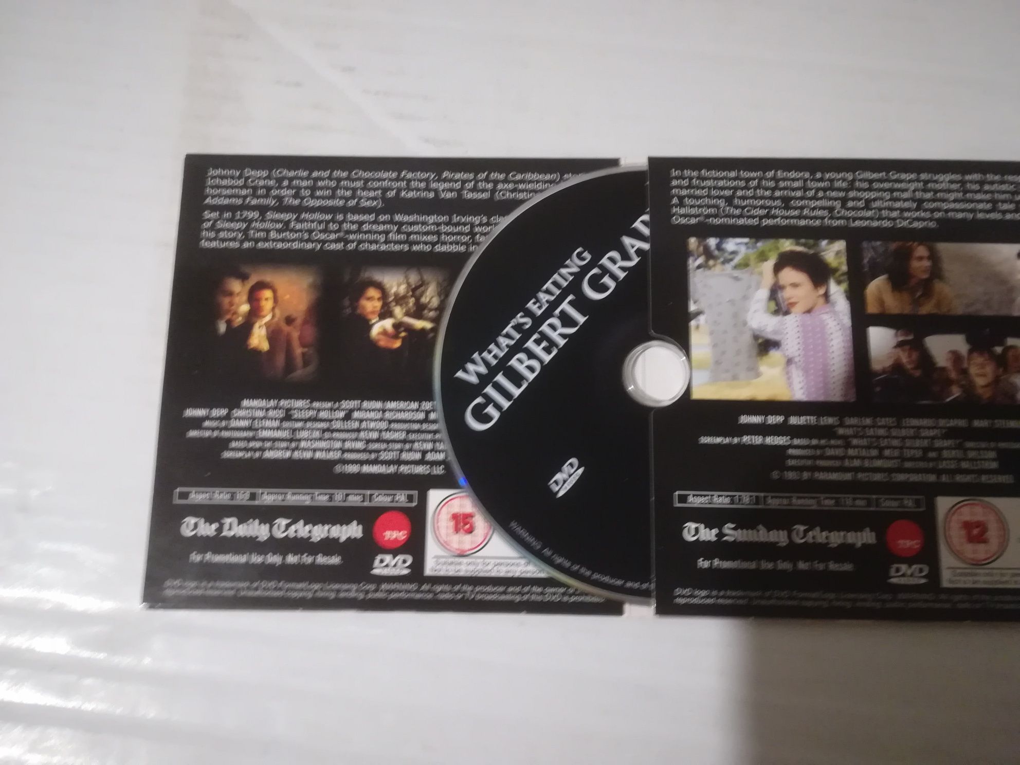 Filmy DVD z Johnny Depp