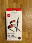 Ładowarka Zasilanie iPhone iPad IPod Hama USB-A Lightning Cable MOCNY