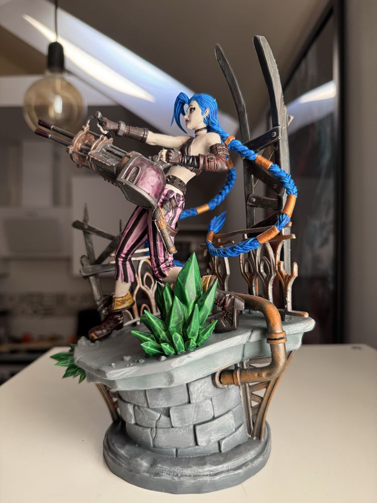 Figurka Jinx Arcane Druk 3D