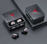 Słuchawki Bluetooth 5.3 T/bezprzewodowe sterowanie dotykowe/red.szumów