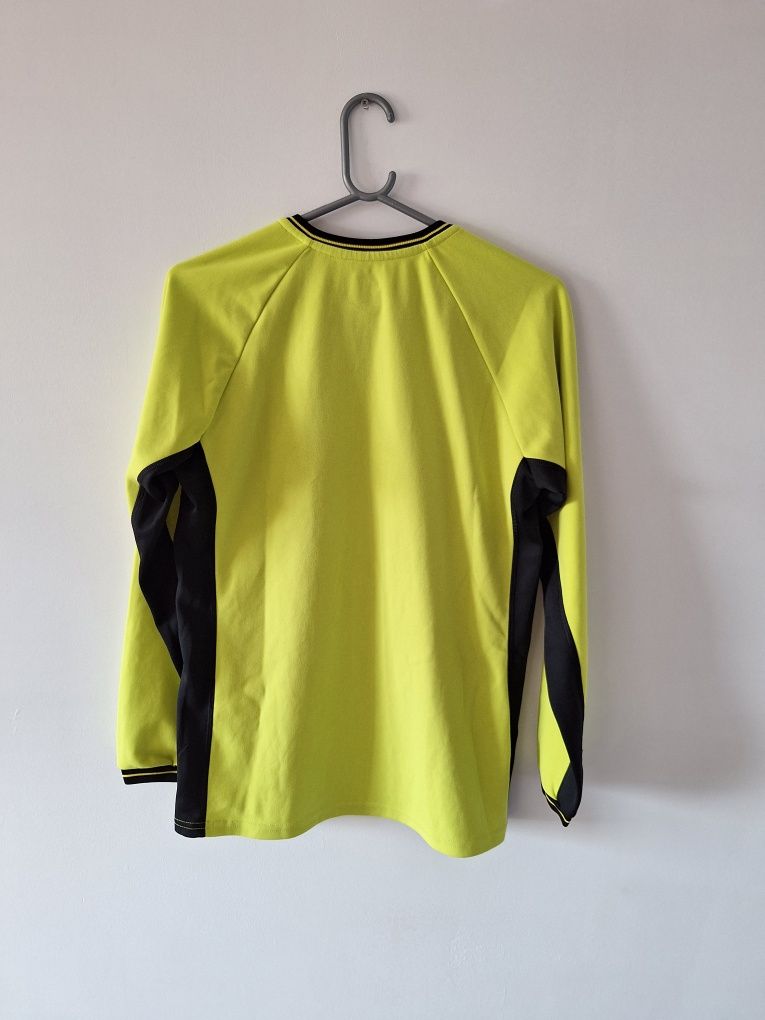 Bluza koszulka żółta sportowa długi rękaw męska 4F M