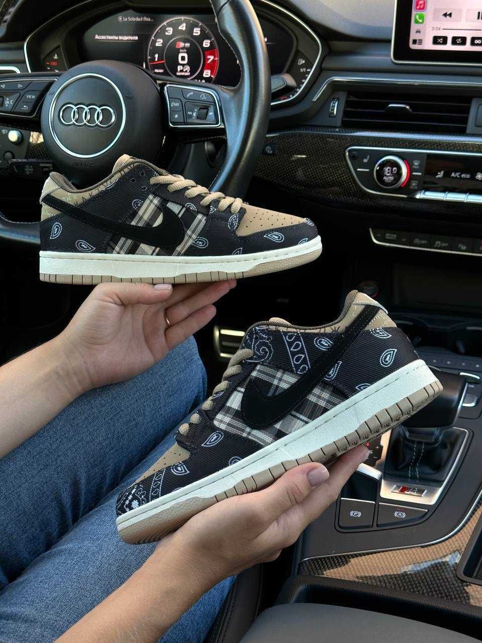 Жіночі кросівки найк данк лоу Nike SB Dunk Low Travis Scott W [36-41]