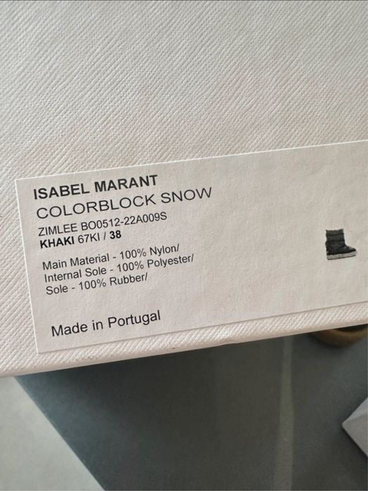 ISABEL MARANT Sniegowce 38