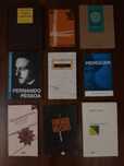 9 livros de poesia portuguesa: Manuel Alegre, Fernando Pessoa, etc.