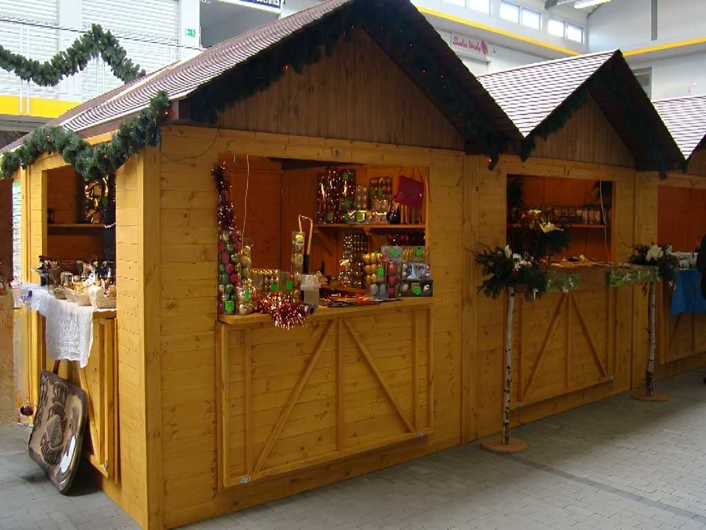 Domek handlowy 1 drewniany kiosk sklepik producent