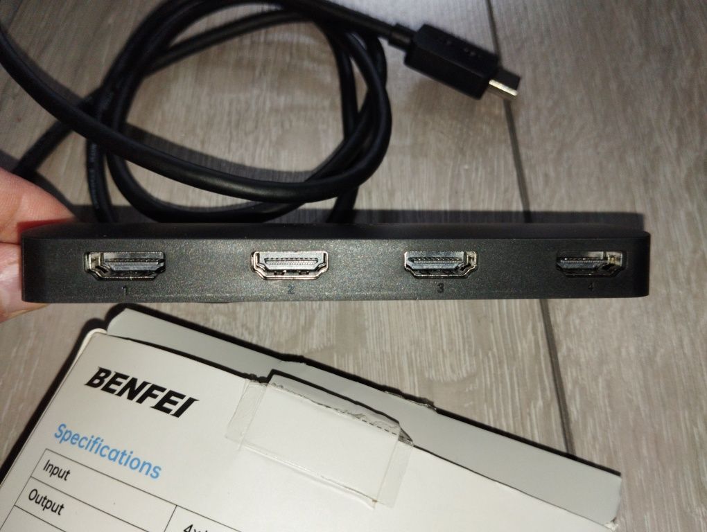 Hub HDMI Benfei 4 in 1