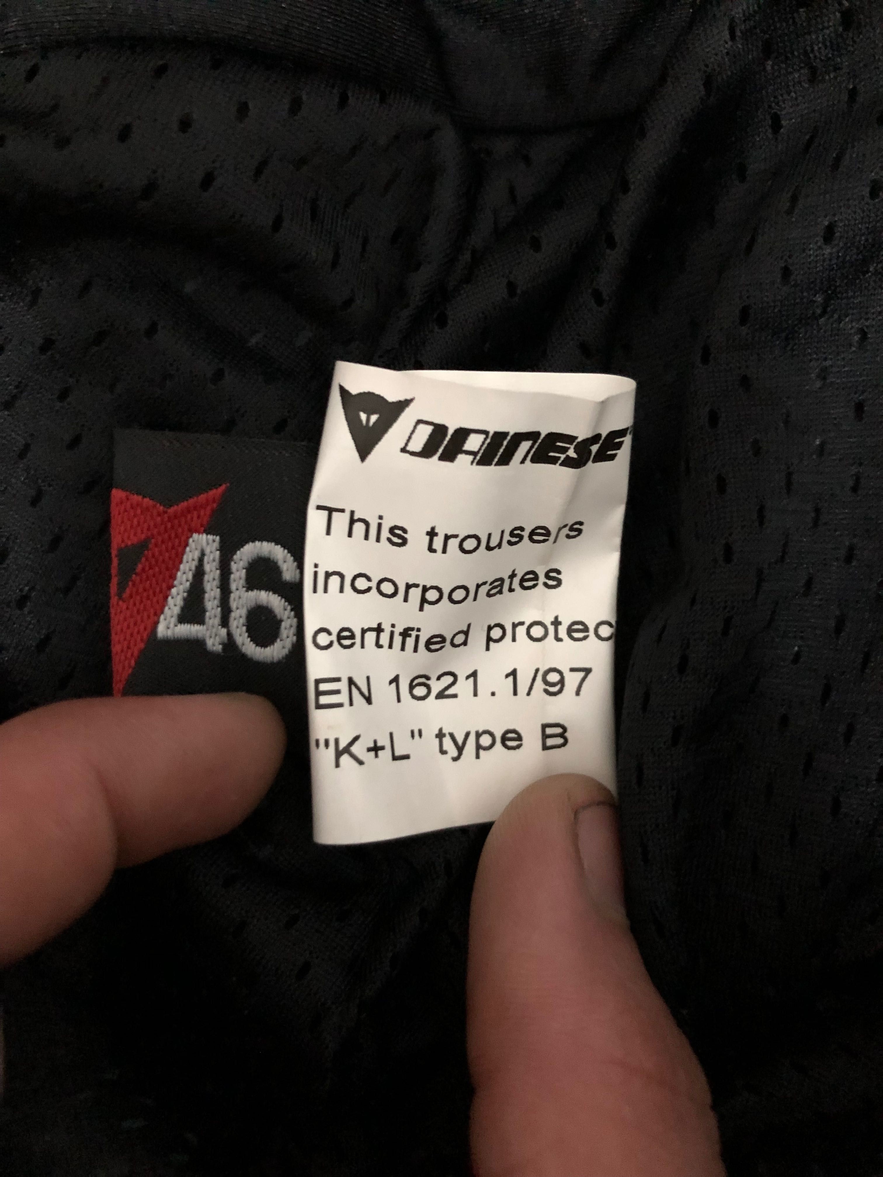 Calças Dainese 46 NOVAS