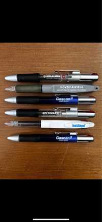 Lote Canetas + Lápis