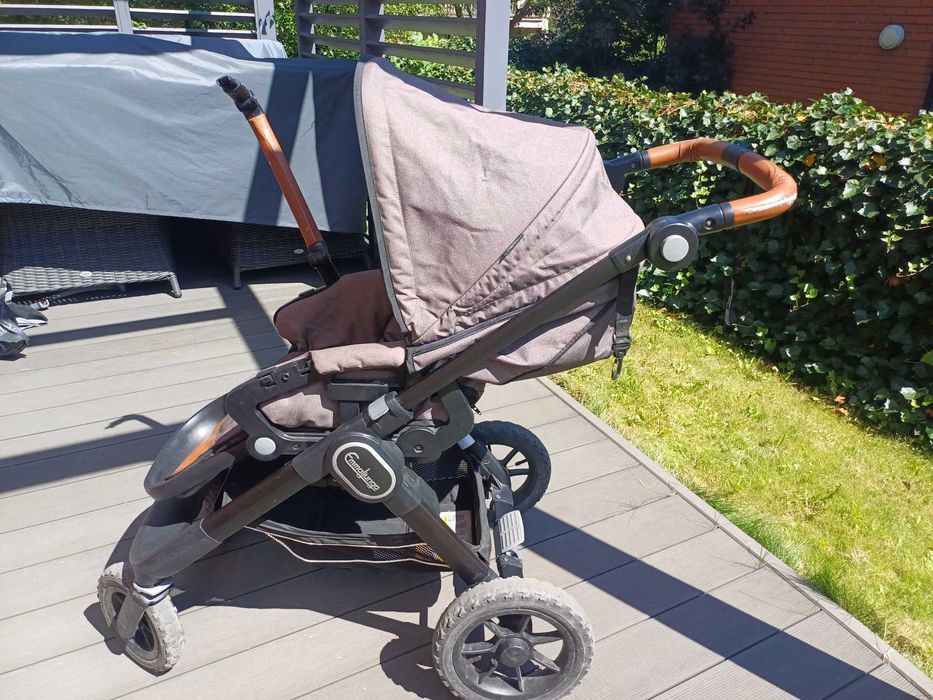 Wózek spacerowy Emmaljunga NXT90 idealny na śnieg i piasek !
