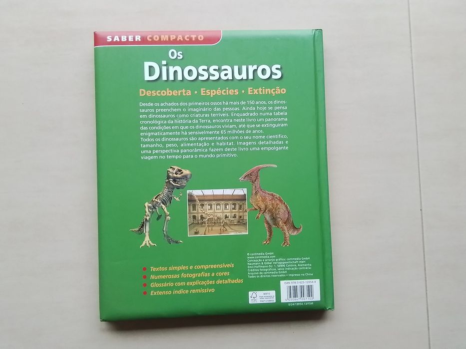 Os Dinossauros - Descoberta. Espécies. Extinção.