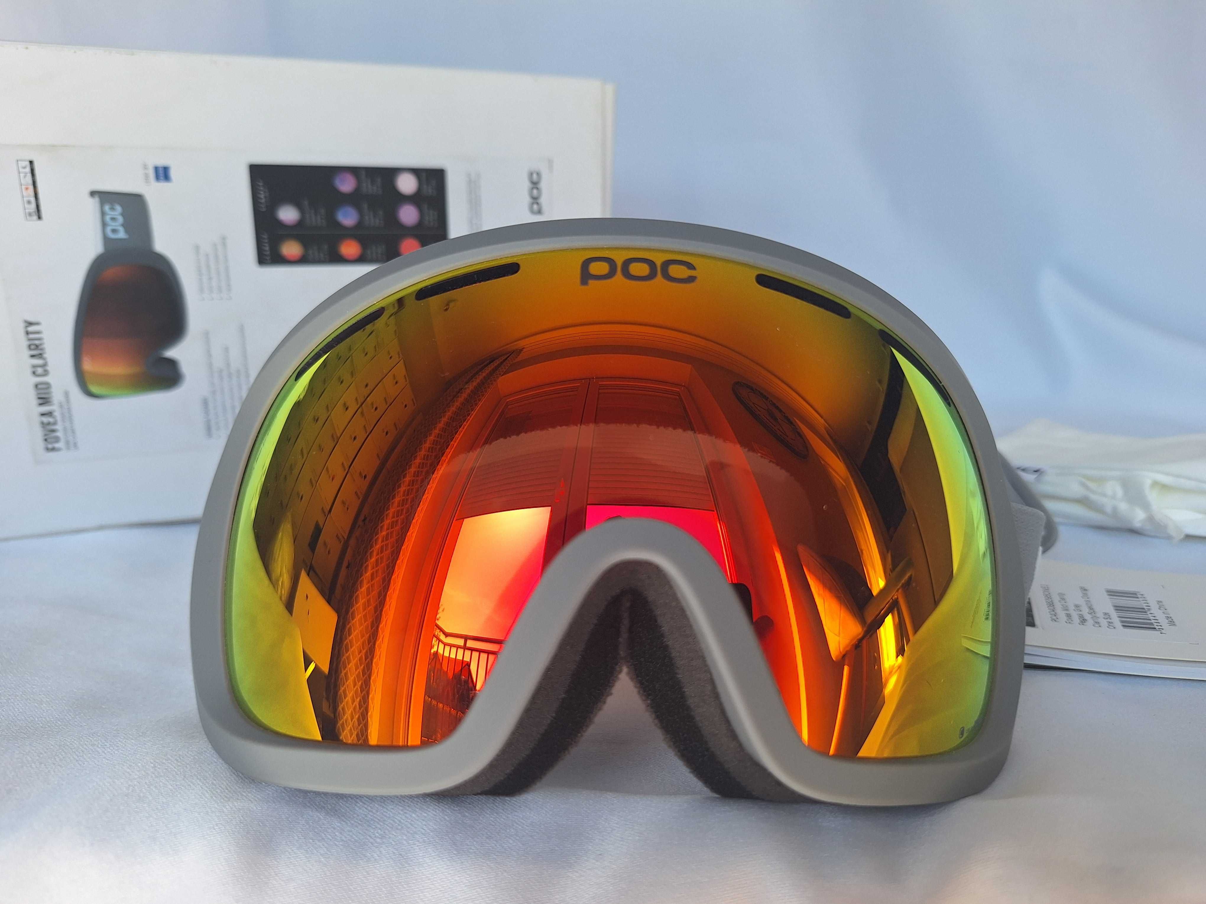 Gogle narciarskie Poc Fovea Mid Clarity Pegasi Grey S2