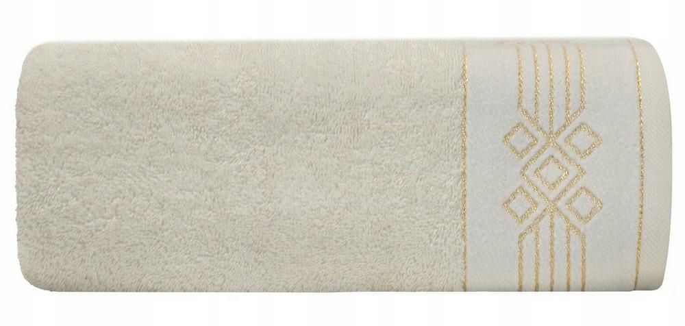 Ręcznik Kamela 50x90 kremowy frotte 520g/m2