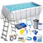 Basen Bestway 412x201x122 Ogrodowy Stelażowy 56456  18w1