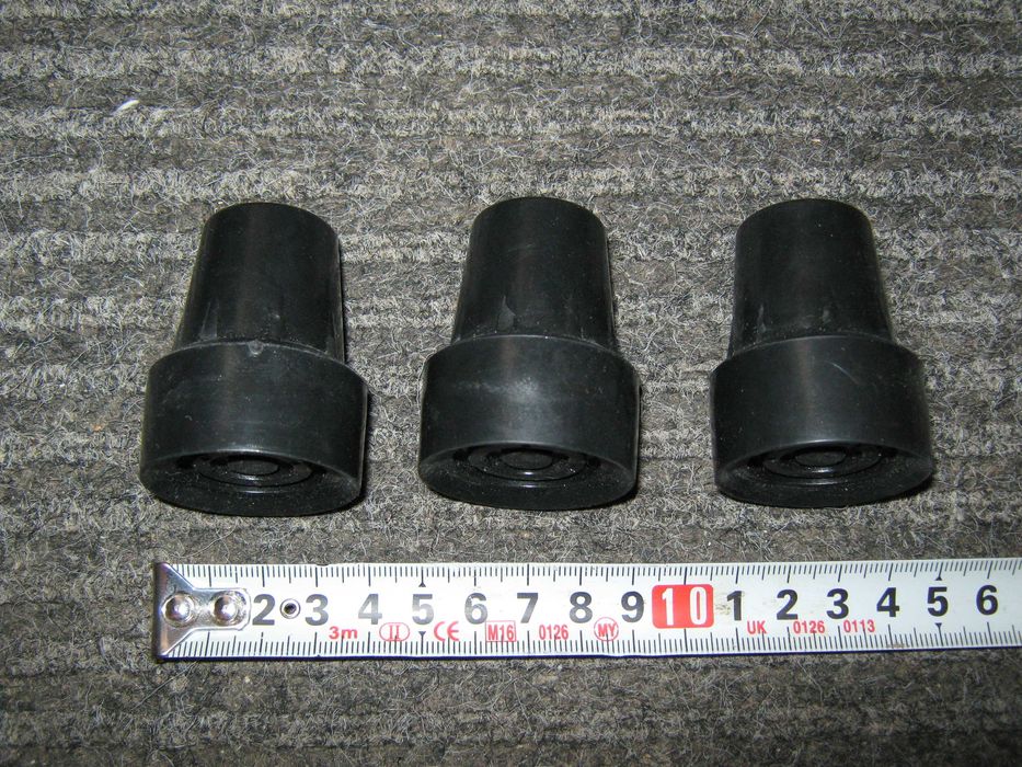 Наконечник на трость на костыли. Накостыльник 65 гр/шт