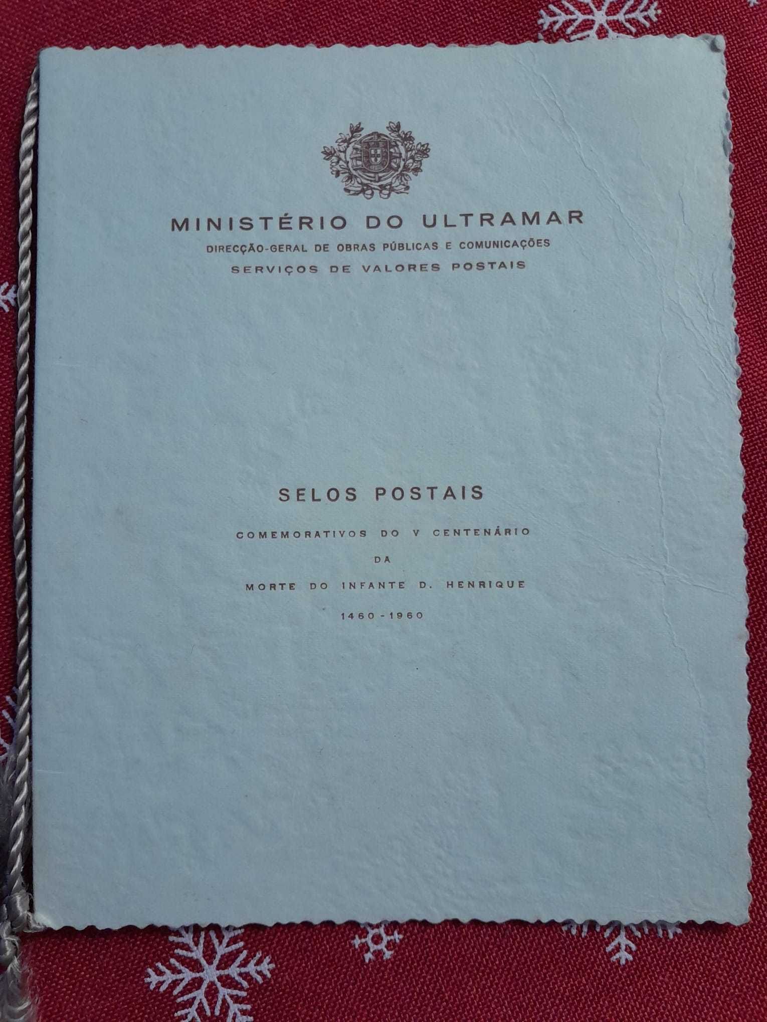 Coleção de selos 5º Centenário da Morte do Infante D. Henrique (1960)