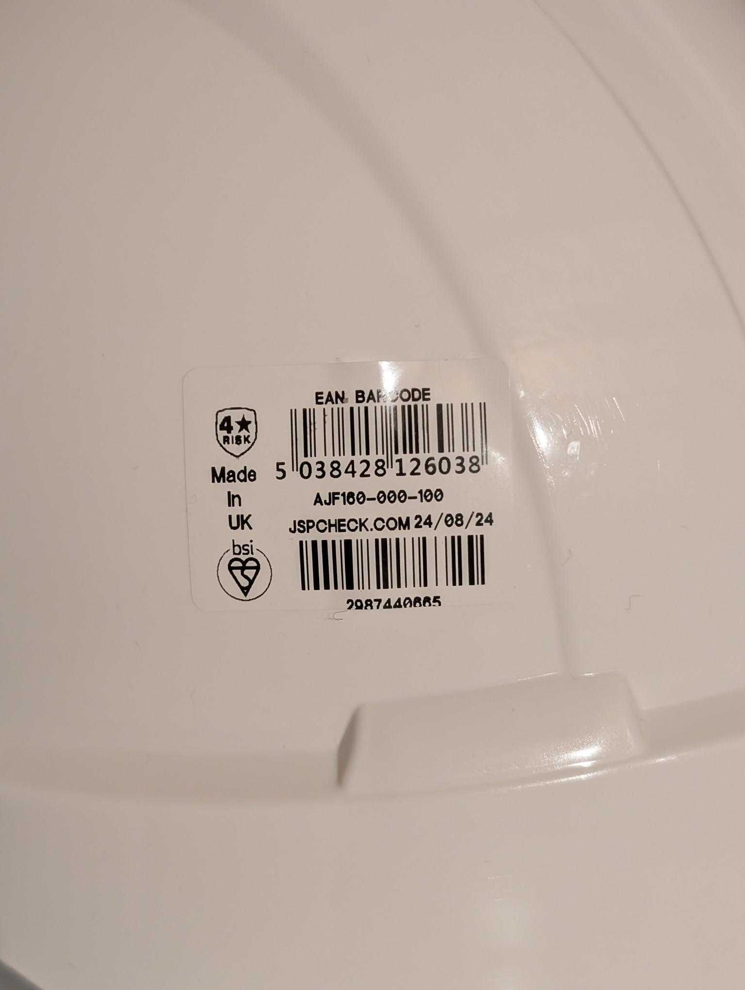 Kask ochronny hełm JSP EVO 3 biały - 2 sztuki