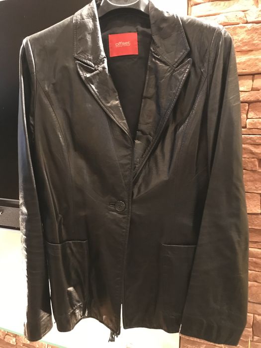 Продам кожаный пиджак