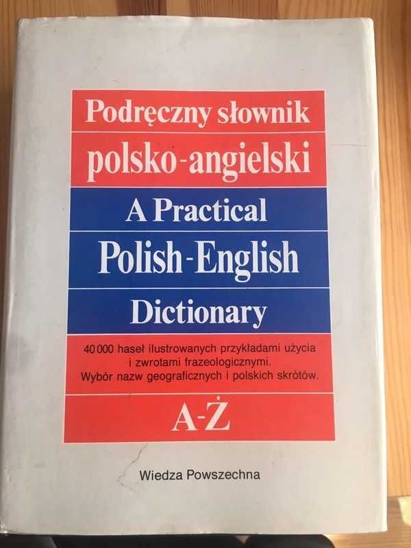 Dwa słowniki Polsko-angielski i angielsko Polski