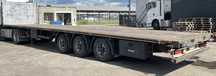 Naczepa platforma KÖGEL MEGA S24 Low Deck / 445/45R19.5 , BPW ECO+ 11R