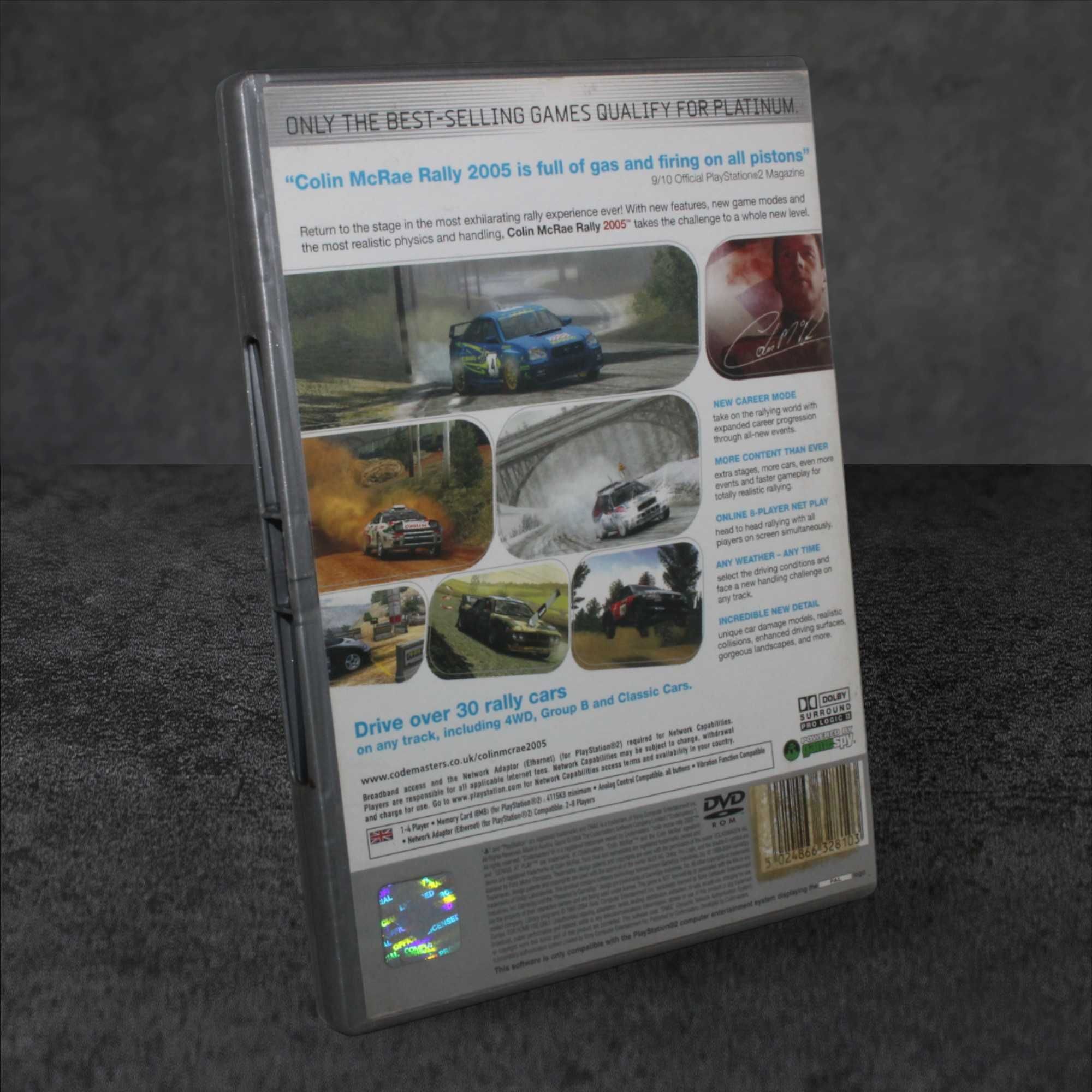 COLIN MCRAE Rally 2005 ps2 GameBAZA