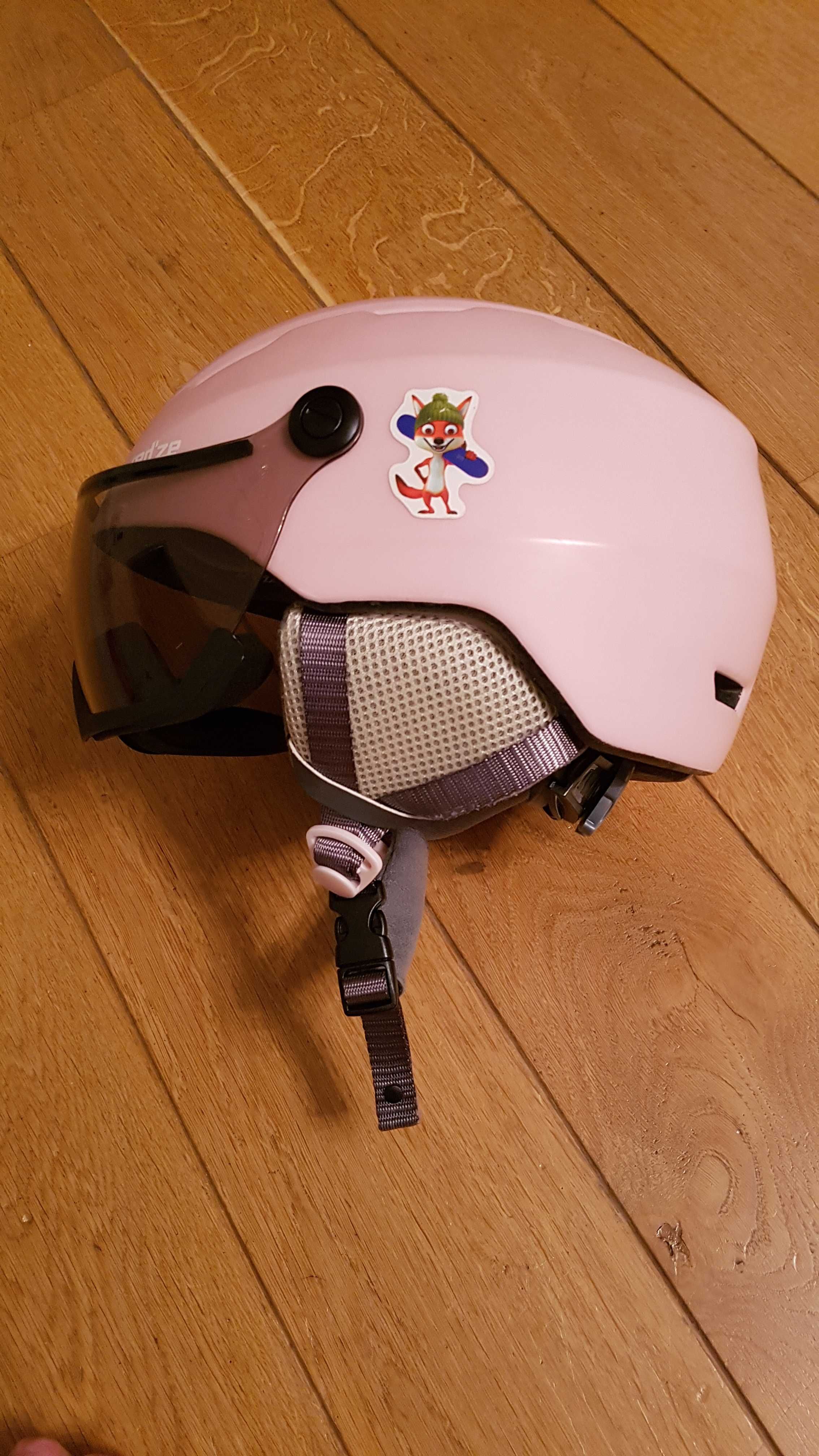 Wedze Kask Narciarski H350 Różowy