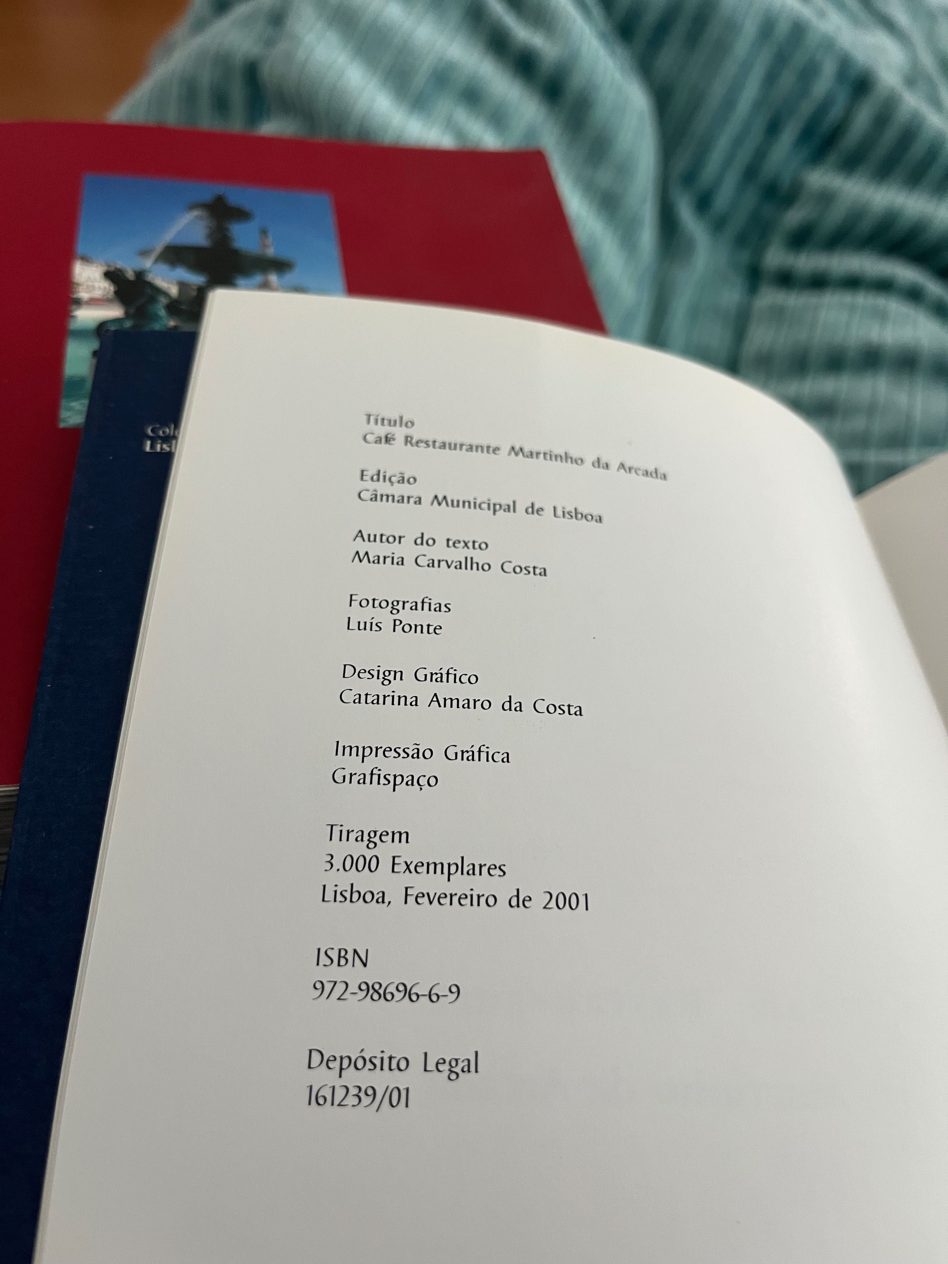 Lisboa - locais emblemáticos e sua história - livros