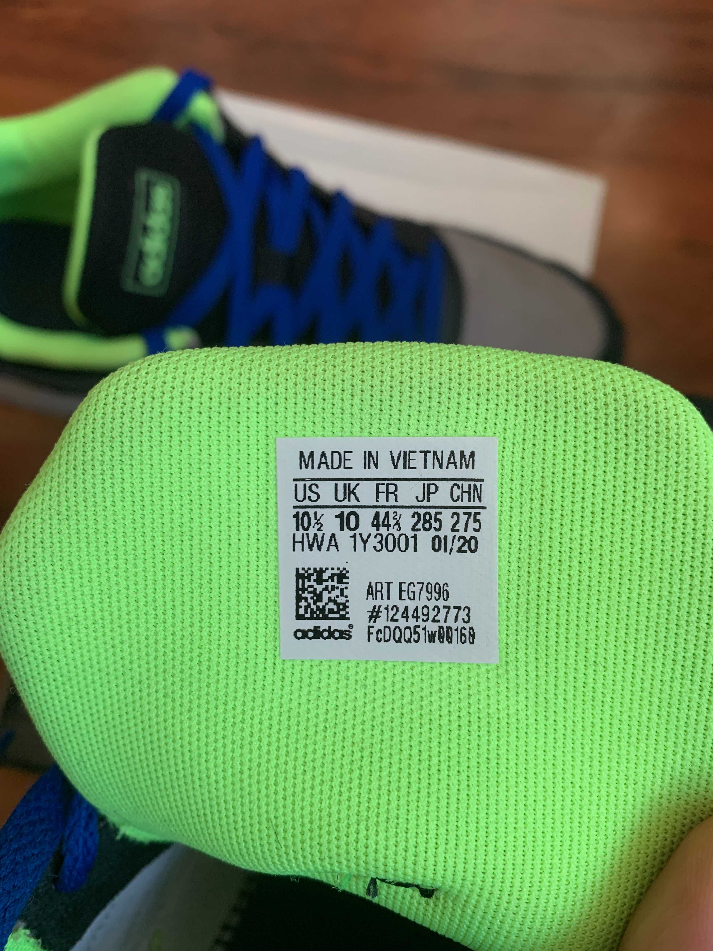 Нові Adidas Cloudfoam Crazychaos ОРИГІНАЛ! Замша На осінь 44.5р 28.5см