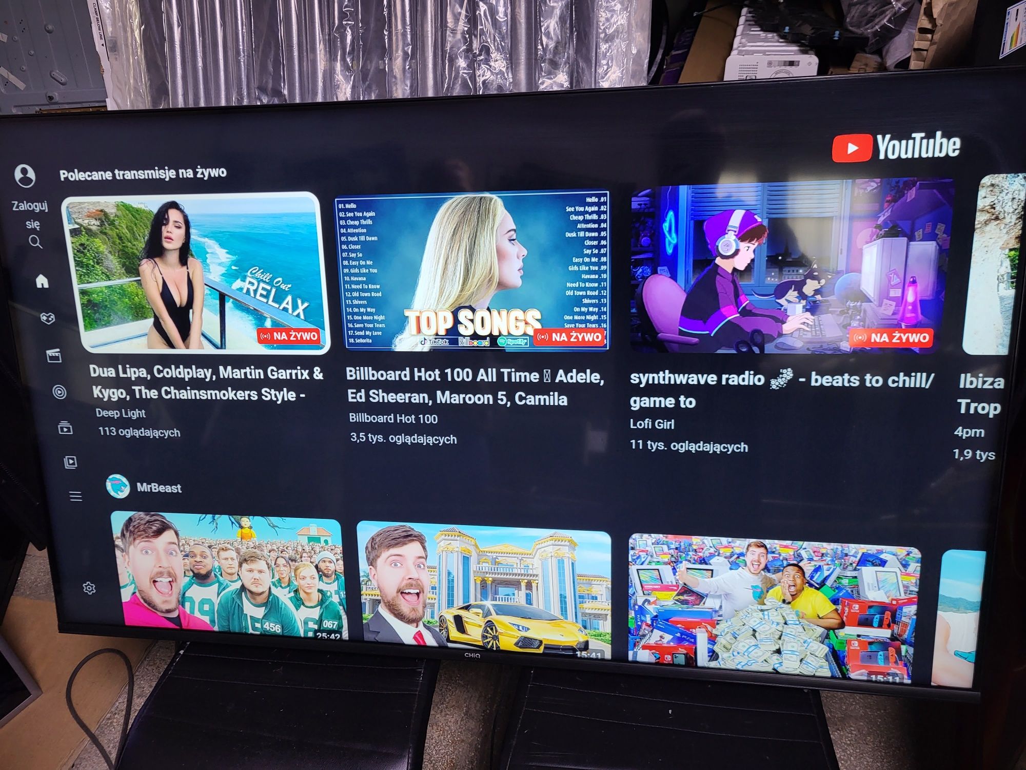 Telewizor Sony 55" android wifi YouTube Netflix obraz kryształ! 120hz
