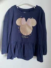Bluzka Minnie Disney r. 128 jak nowa