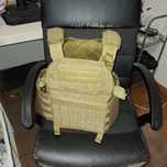 Airsoft plate carrier colete