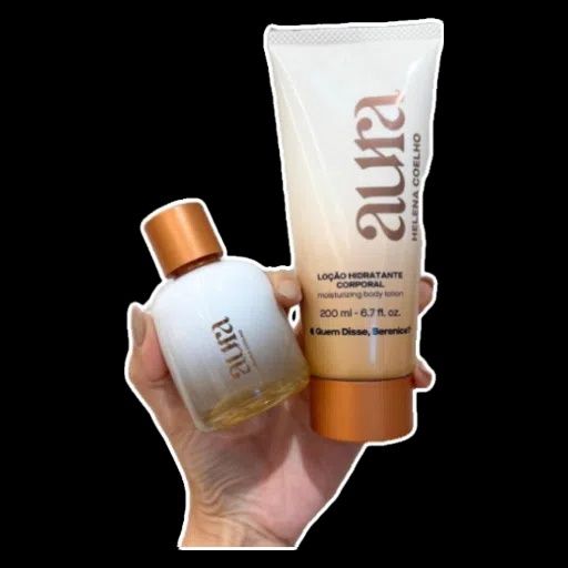 Aura Eau de Parfum e loção corporal