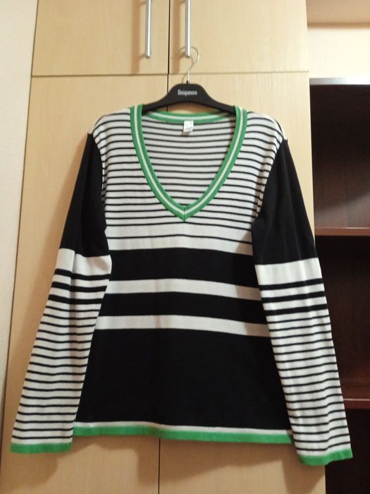 Кофта женская в полоску, размер 48-50