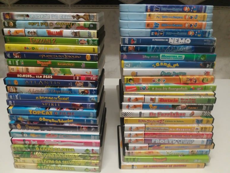 DVDs para Crianças Falado em Português