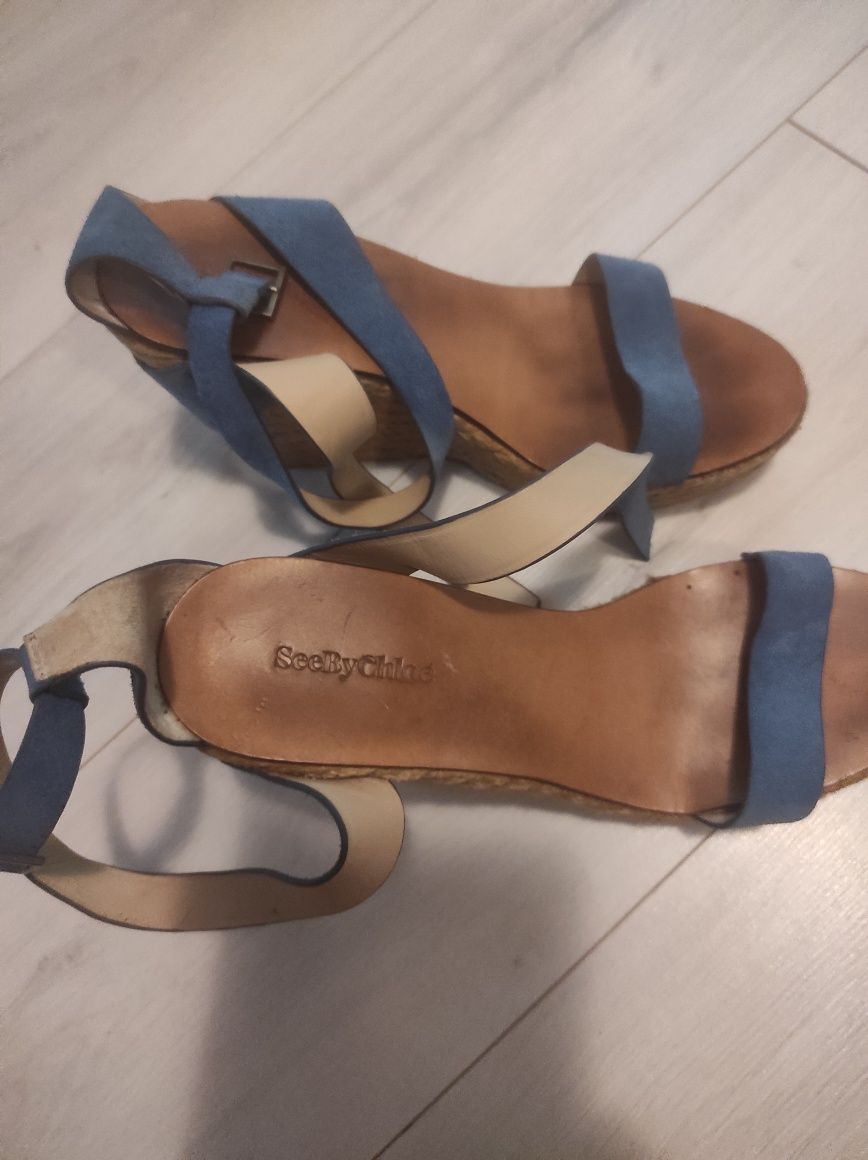 Ekspandryle Chloe skóra naturalna 40