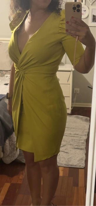 Vestido de cerimónia novo com etiqueta