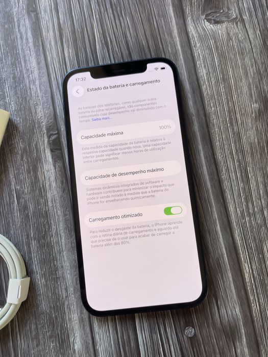  IPhone 12 64GB Azul Desbloqueado Como Novo