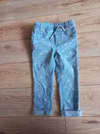 Spodnie jeans, nowe, rozmiar 98